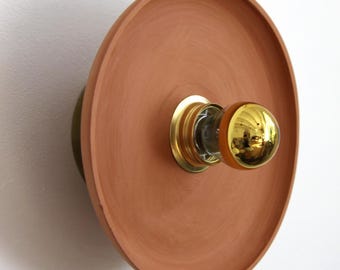 Applique en terre cuite "terracotta"