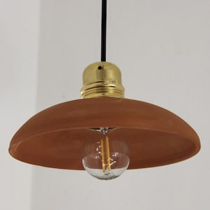 red &quot;terracotta&quot; clay suspension