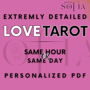 HETZELFDE UUR Liefdestarotlezen, tweelingvlammen lezen, medium lezing met tarotkaarten, lezing soulmate, lezing paranormale liefde