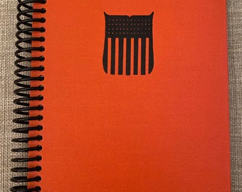 1943 “Bright Banners ” Upcycled Vintage Book into Journal/Sketchbook