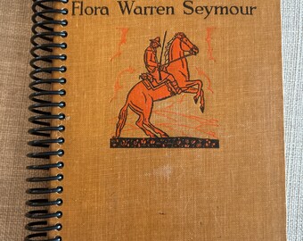 1928 “The Boys’ Life of Fremont” Upcycled Vintage Book into Journal/Sketchbook