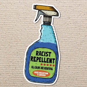 Anti Racism Sticker, Stop Racism, Rights, Laptop Stickers, Eat The Rich Motivational, Lgbtq, Blm, Racism, Leftist, Immigrant