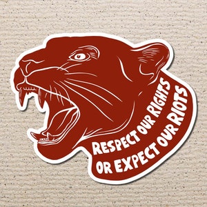 Rights Sticker, Socialism, Anarchy, Rights, Eat The Rich, Anti Capitalist, Activism, Leftist, Justice, Marxism, Blm, Lgbtq