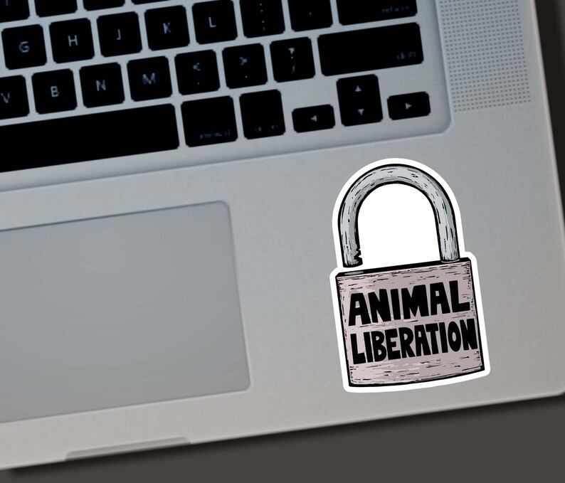 Animal Liberation Sticker, Activist, Rights, Vinyl Sticker, Environment ...