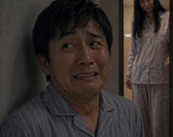 Midnight Bathroom Encounter with Mother-in-Law | Japanese Horror Comedy | Tall Woman Short Man | Cinematic Photo Story