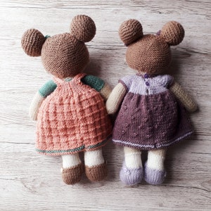 Lilly and May Dolls Knitting Pattern Instant Download image 9