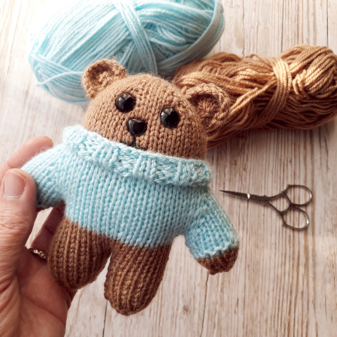 Teddy Boo and Friends Toy Knitting Pattern | Etsy UK