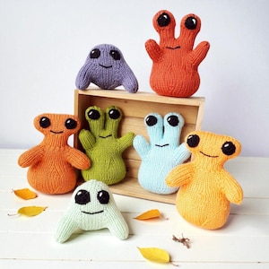 My Mini Monsters Knitting Pattern Instant download