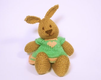 Bunny doll Printed Knitting Pattern