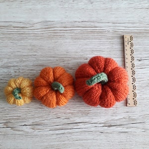 Easy Knitted Pumpkin Pattern Instant download image 5