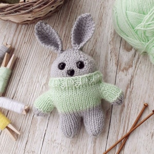 Teddy Boo and Friends toy knitting pattern Instant download image 3