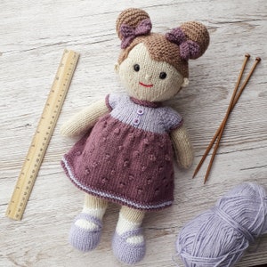 Lilly and May Dolls Knitting Pattern Instant Download image 5