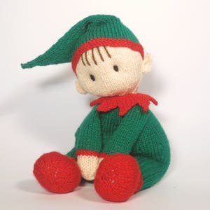 Jo-Jo Cuddle Elf, doll Printed knitting pattern