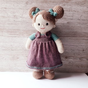 Lilly and May Dolls Knitting Pattern Instant Download image 8