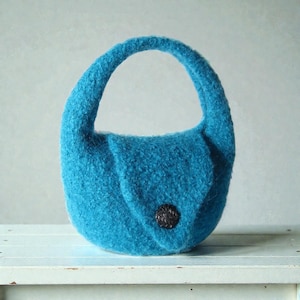 Charlotte Felt bag instant download knitting pattern