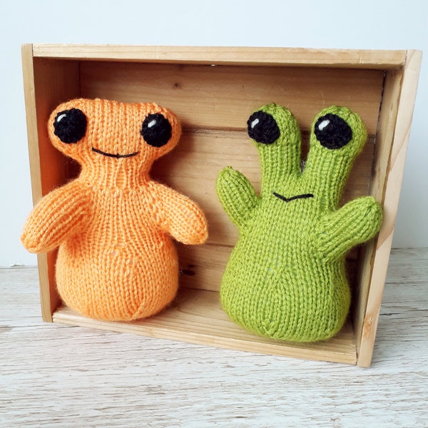 My Mini Monsters Knitting Pattern Instant download