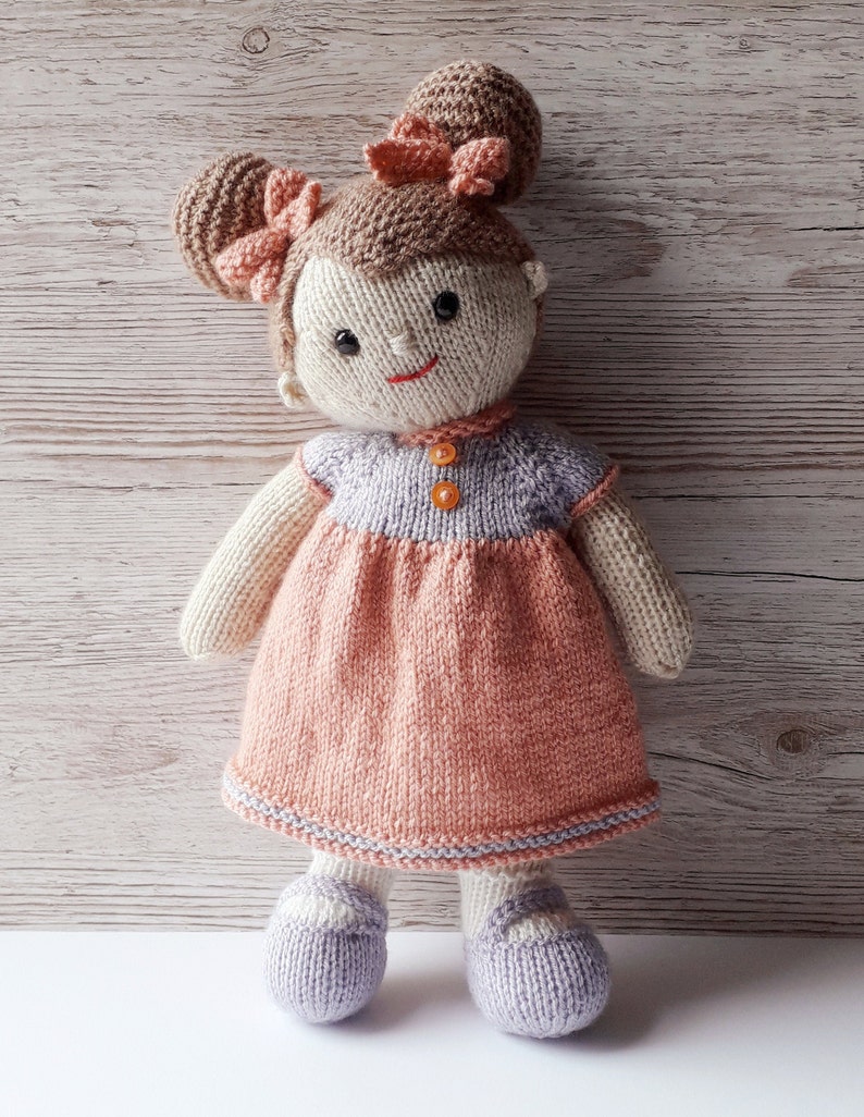 Lilly and May Dolls Knitting Pattern Instant Download image 7