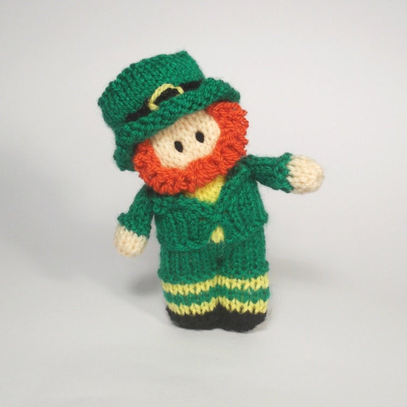 Leprechaun Doll knitting pattern Instant download image 3
