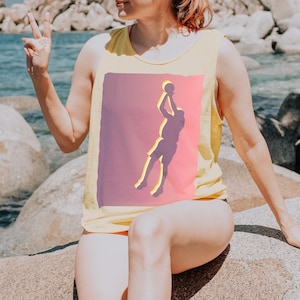 Tank Top Vintage Retro Kobe | Comfort Colors | Unisex Garment-Dyed Tank Top