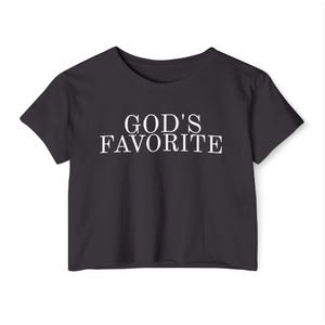 God's Favorite -  Crop Top