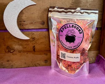 Bocados cósmicos liofilizados