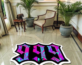 Travis Scott, Cactus Jack, Astroworld, Washable, Area Runner Rugs