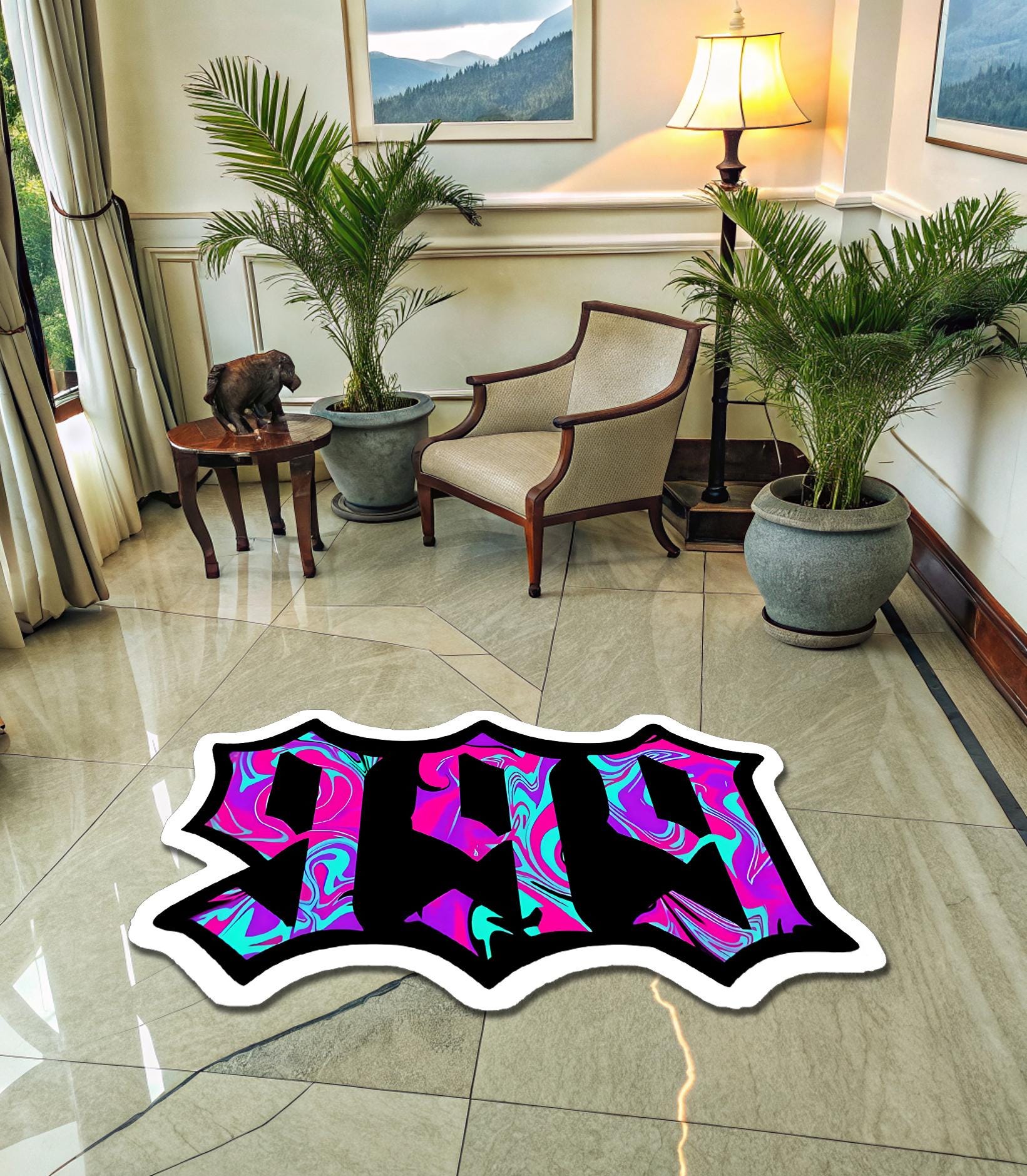 CACTUS ARCHES RUG travis scott 新品 Travis Scott X Murakami Cactus Jack Inspired Flower Rug | eBay