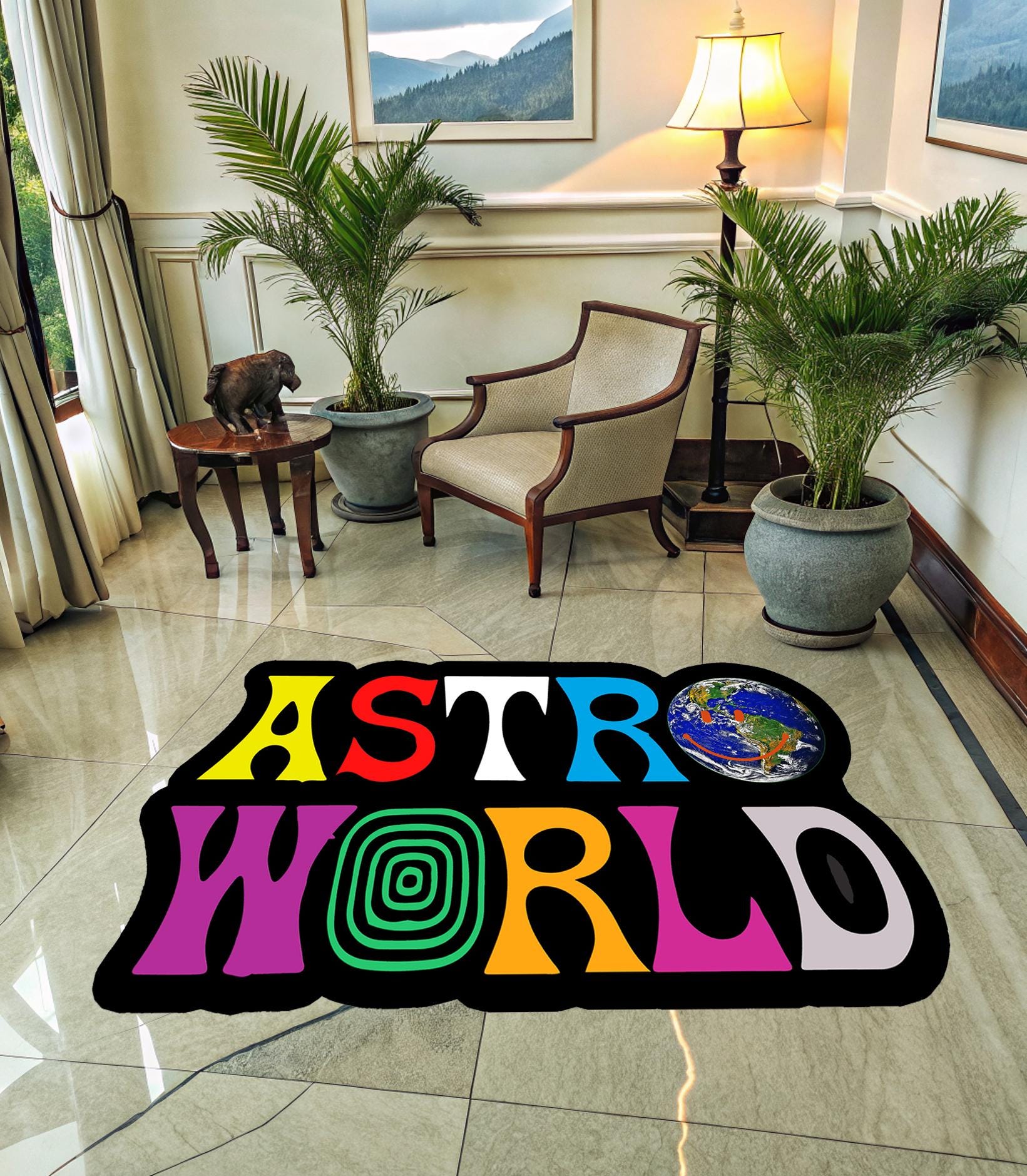 CACTUS ARCHES RUG travis scott 新品 Travis Scott x McDonalds CJ Arches Rug - US