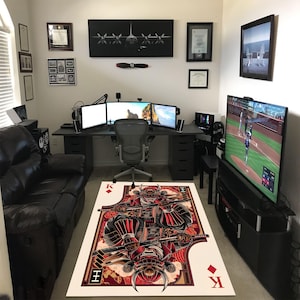 Tapijt gamekamer, tapijt game cart, gamer tapijt, populaire gamecover, cadeau voor gamer, karpet, op maat gemaakt tapijt, speelkamerdecor, tapijt videogame