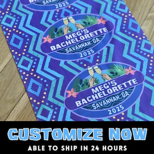 CUSTOM Neck Gaiter - Great for bachelorette & bachelor parties, family trips, corporate events, and more! We create the DESIGN for YOU!