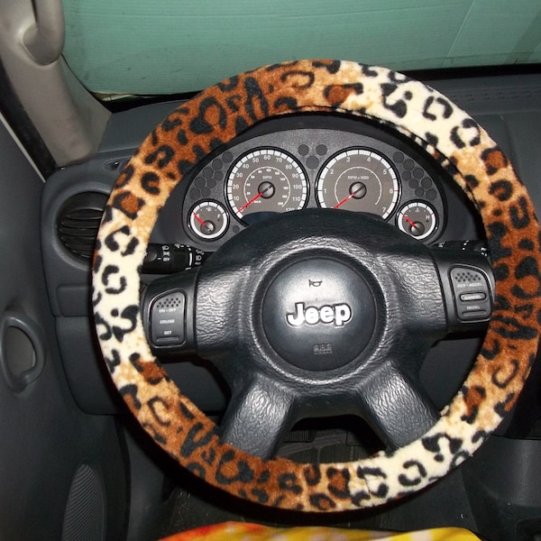Leopard Print Steering Wheel Covers Etsy
