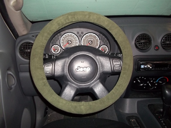 Army green steering wheel cover deals