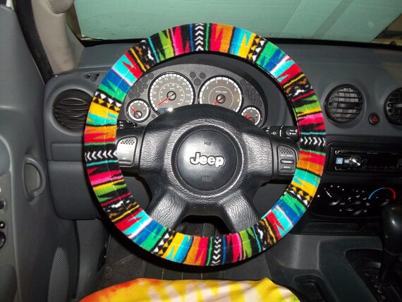 Serape steering online wheel cover
