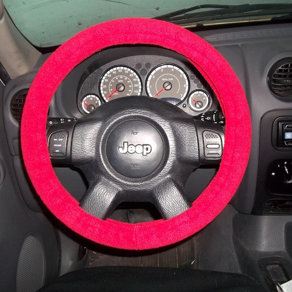 Fuzzy Steering Wheel Cover Etsy