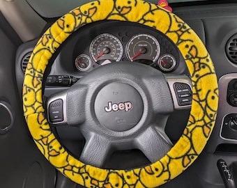Fleece Steering Wheel Cover, Rubber Ducks, Special Edition