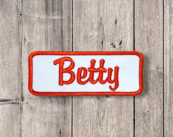Personalized | Iron on Patch | Custom | Rounded square |