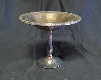 Antique Silver Candy Dish