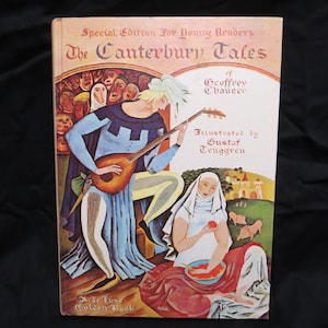 The Canterbury Tales. A De Luxe Golden Book. Special Edition 1961