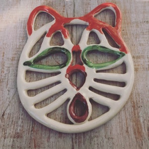 Ceramic cat trivet-functional cat decor-custom cat gift image 9