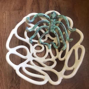 Octopus- ceramic bowl