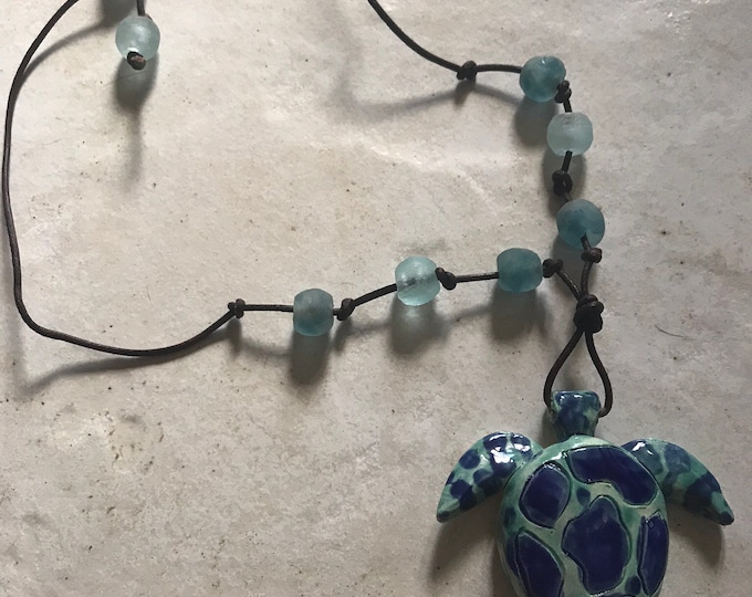 Sea turtle necklace