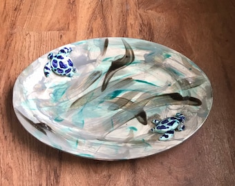 Sea turtle platter