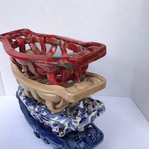 Ceramic bread basket image 4