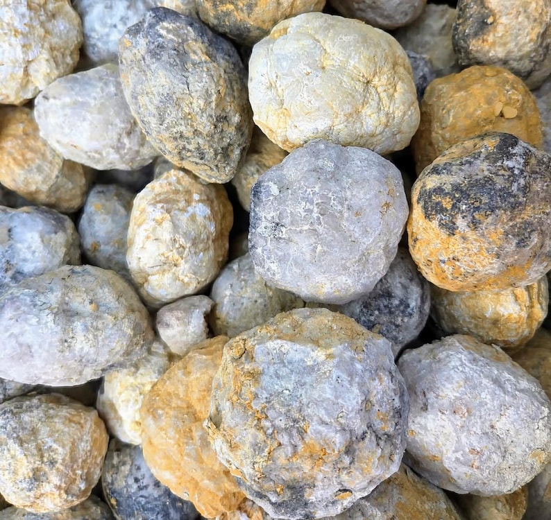 Geode Rough Stone Moroccan Geodes - Break Your Own - Quartz/calcite - Rough Natural ...