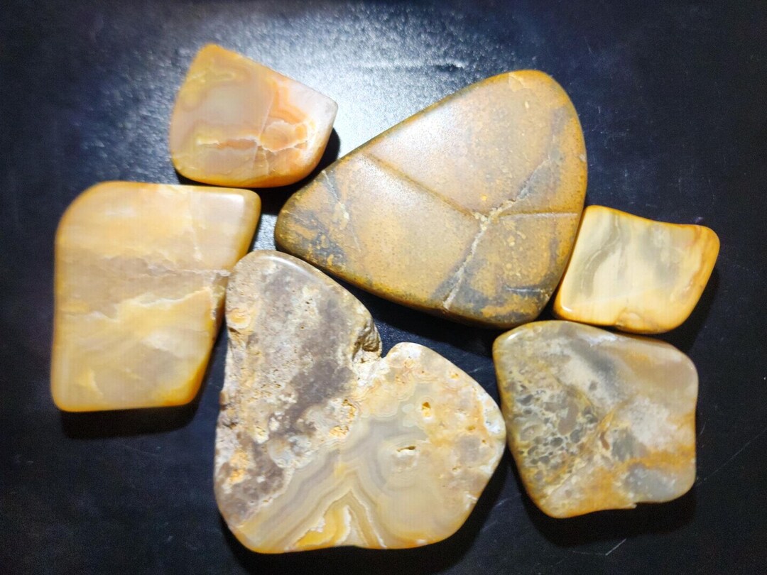 Best Freeform Rocks Freeform Semi-polished Rock Slab Bundle – Ideal for Crafting Stunning ...