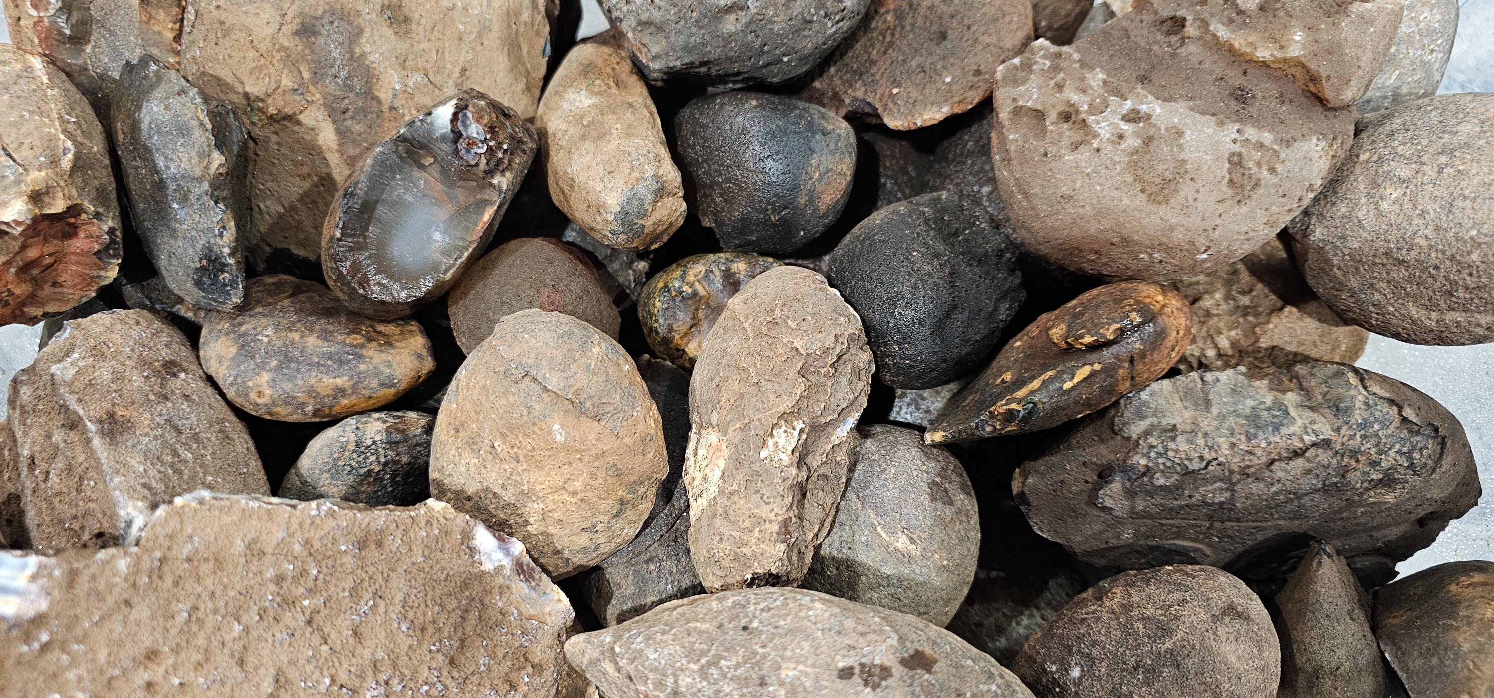 Identifying Agate Rocks Rough Brazilian Agate Rough Rock | Natural Banded Agate for Tumbling, Cabbing ...
