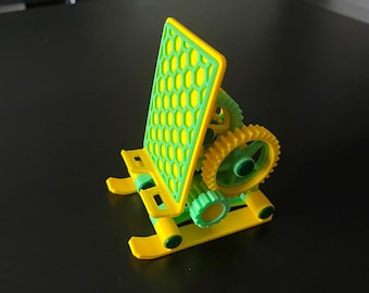 3D Print Files: Geared Adjustable Smartphone Stand (STL Files)