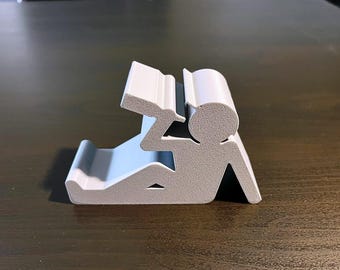アルコール中毒のスマホスタンド。酔っ払い男。3D STLファイル。即時ダウンロード。