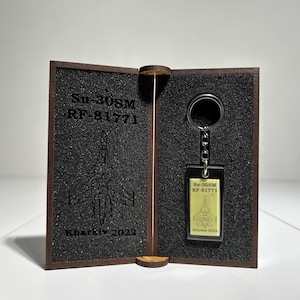 Real Su-30SM Fighter Jet Wreckage Keychain – Authentic War Relic from Ukraine, Aviation Collectible, Limited Edition Gift