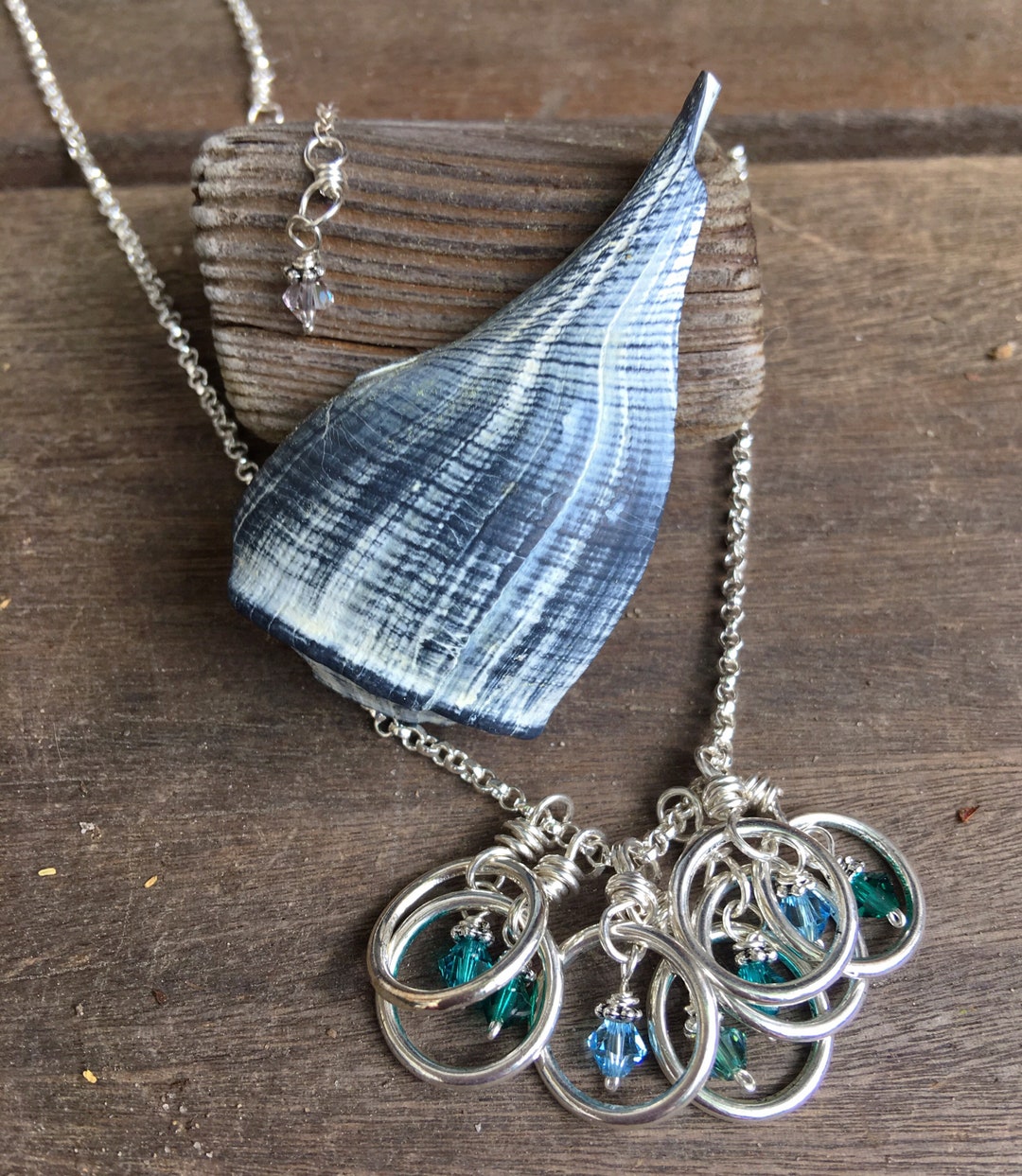 DECADES Sterling Silver Milestone Necklace: Crystal Birthday Gift - Etsy